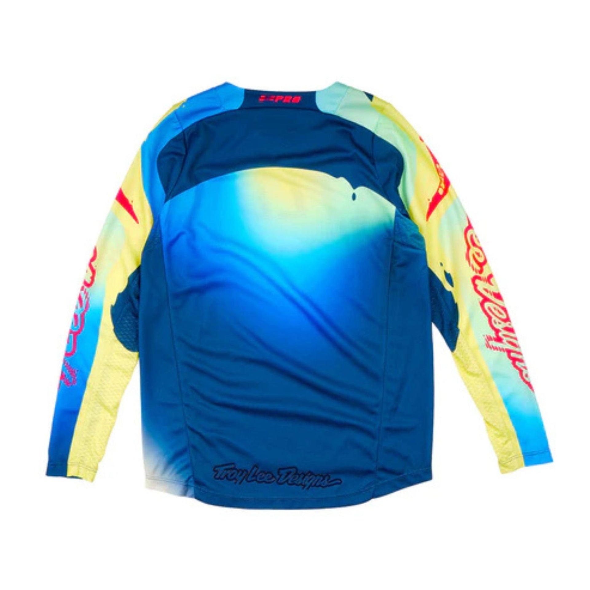 Jersey para niño Troy Lee Designs Gp Pro Drip Glo Yellow / Dark Navy